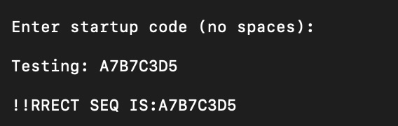 Manufacturing code located
