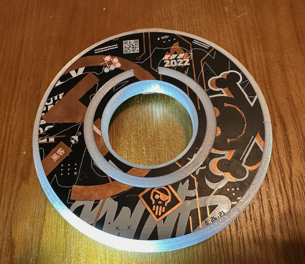 Badge front